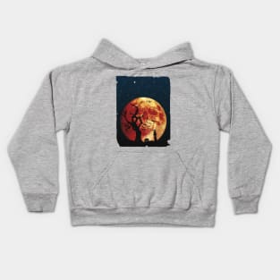 Spooky Halloween Night Kids Hoodie